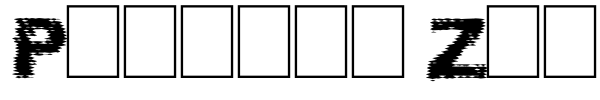 Phantom Zone font preview